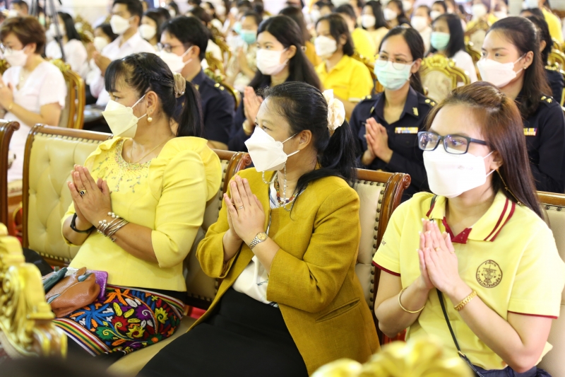 สำนักงานการตรวจเงินแผ่นดินเป็นเจ้าภาพและเป็นประธานรับฟังเทศน์มหาเวชสันดร เนื่องในสัปดาห์เผยแพร่พระพุทธศาสนา 