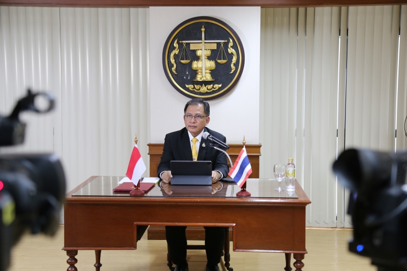 พิธีเปิดการศึกษาดูงานระหว่างประเทศผ่านระบบออนไลน์ (Online) โครงการพัฒนานักบริหารการตรวจเงินแผ่นดินระดับสูง (นตส.) รุ่นที่ 10