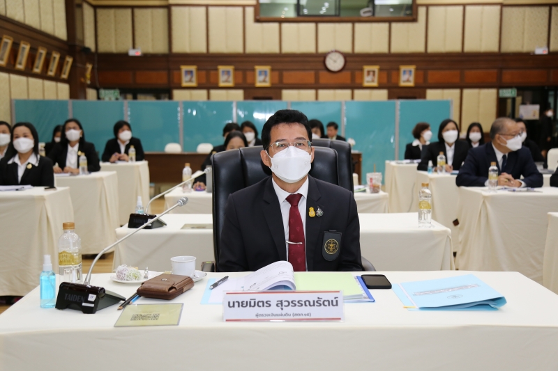 พิธีมอบประกาศนียบัตร โครงการพัฒนานักบริหารการตรวจเงินแผ่นดินระดับสูง (นตส.) รุ่นที่ 11 ณ สำนักงานการตรวจเงินแผ่นดิน