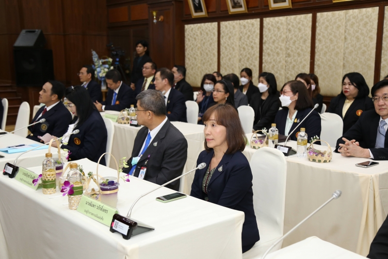 พิธีลงนามบันทึกข้อตกลงความร่วมมือด้านการตรวจสอบด้วยวิธีการทางอิเล็กทรอนิกส์