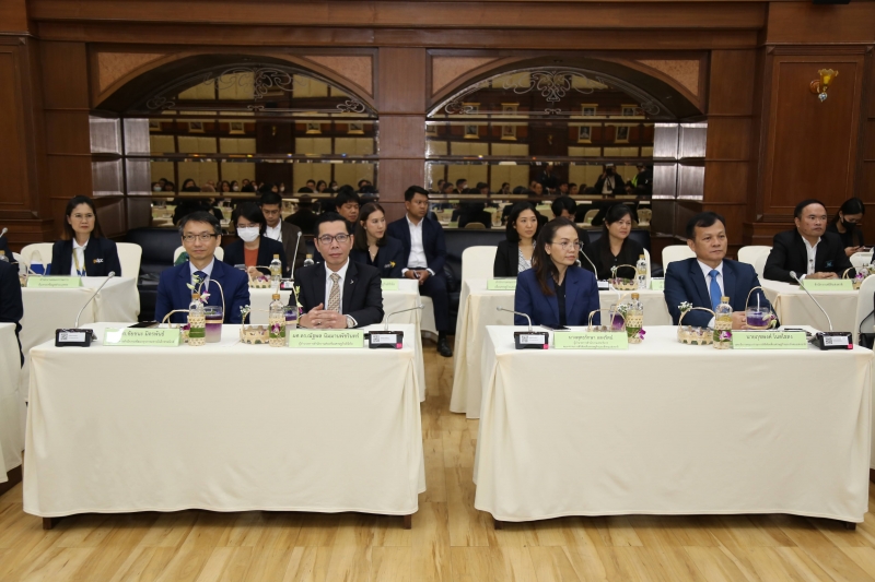 พิธีลงนามบันทึกข้อตกลงความร่วมมือด้านการตรวจสอบด้วยวิธีการทางอิเล็กทรอนิกส์