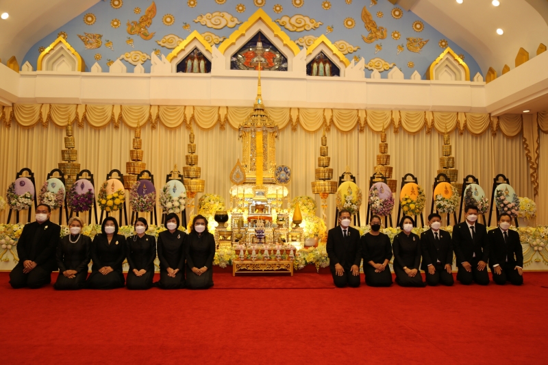 สำนักงานการตรวจเงินแผ่นดินเป็นเจ้าภาพพิธีบำเพ็ญกุศลสวดพระอภิธรรมศพ เจ้าประคุณสมเด็จพระญาณวชิโรดม (หลวงพ่อวิริยังค์ สิรินฺธโร) 