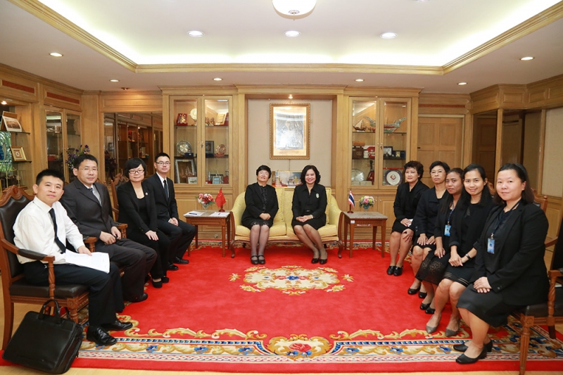 ต้อนรับคณะผู้แทน สตง. จีน
