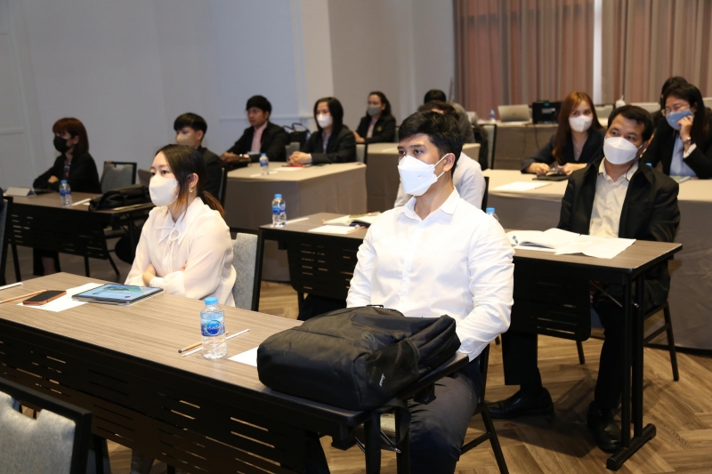 พิธีเปิดโครงการฝึกอบรม หลักสูตร 