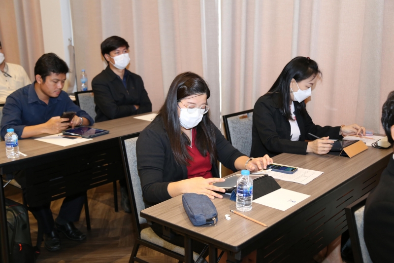 พิธีเปิดโครงการฝึกอบรม หลักสูตร 