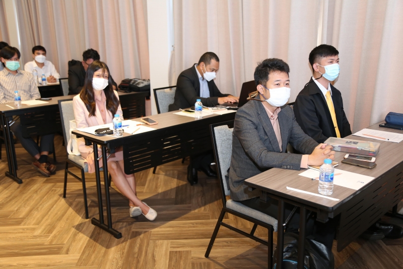 พิธีเปิดโครงการฝึกอบรม หลักสูตร 