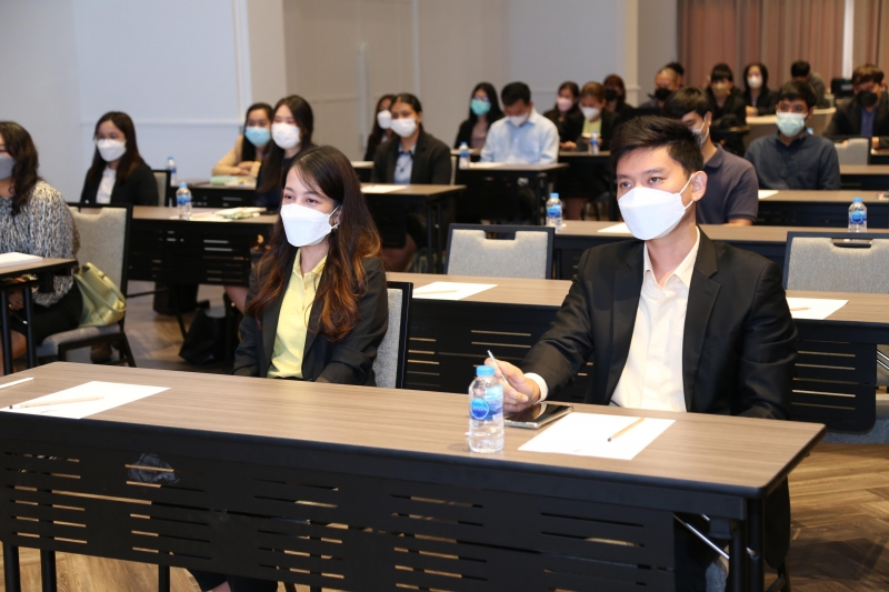 พิธีเปิดโครงการฝึกอบรม หลักสูตร 