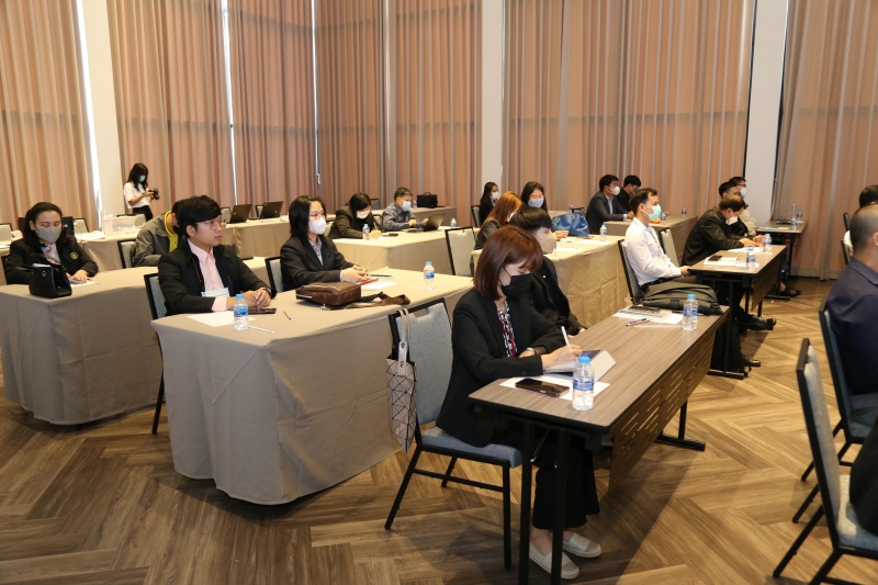 พิธีเปิดโครงการฝึกอบรม หลักสูตร 