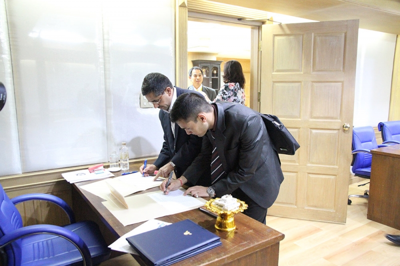 ผตง.ต้อนรับคณะศึกษาดูงาน จากสถาบันเทคโนโลยีแห่งเอเชีย (AIT)