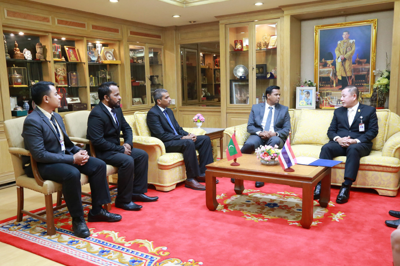 ปตง. ให้การต้อนรับคณะผู้แทนจากสถาบันการตรวจสอบสูงสุดแห่งมัลดีฟส์