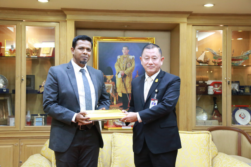 ปตง. ให้การต้อนรับคณะผู้แทนจากสถาบันการตรวจสอบสูงสุดแห่งมัลดีฟส์