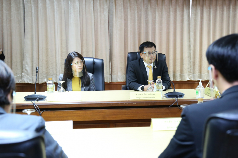 พิธีลงนามความร่วมมือการพัฒนาต้นแบบปัญญาประดิษฐ์เพื่อการตรวจสอบ (Artificial Intelligence For Audit) ณ สำนักงานการตวจเงินแผ่นดิน