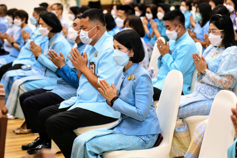 สำนักงานการตรวจเงินแผ่นดิน จัดกิจกรรมเนื่องในโอกาสวันคล้ายวันสถาปนาสำนักงานการตรวจเงินแผ่นดิน ครบรอบ 107 ปี ณ สำนักงานการตรวจเงิ