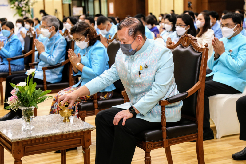 สำนักงานการตรวจเงินแผ่นดิน จัดกิจกรรมเนื่องในโอกาสวันคล้ายวันสถาปนาสำนักงานการตรวจเงินแผ่นดิน ครบรอบ 107 ปี ณ สำนักงานการตรวจเงิ