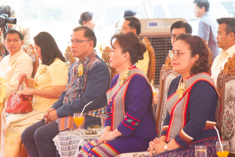 พิธีวางศิลาฤกษ์อาคารที่ทำการพร้อมอาคารชุดพักอาศัย สำนักตรวจเงินแผ่นดินจังหวัดนครพนม