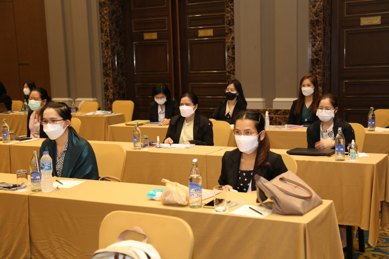 พิธีเปิดโครงการฝึกอบรมเชิงปฏิบัติการหลักสูตร “การปฏิบัติงานตามคู่มือการตรวจสอบการเงิน (ฉบับปรับปรุง พ.ศ. 2564)” ระดับชำนาญการพิเ