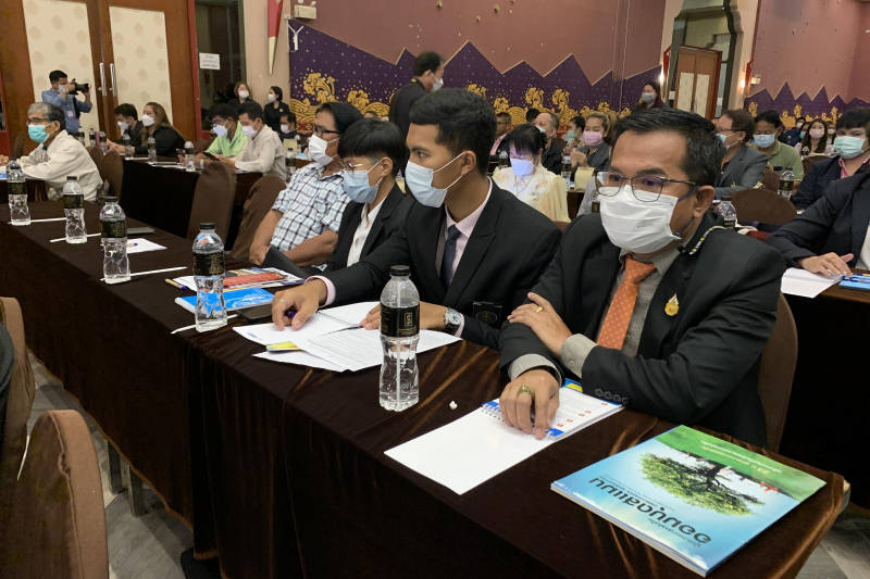  สำนักงานการตรวจเงินแผ่นดินร่วมโครงการ ผู้ตรวจการแผ่นดินสัญจรพบประชาชน ครั้งที่ 50 ณ โรงแรมสองพันบุรี จังหวัดสุพรรณบุรี