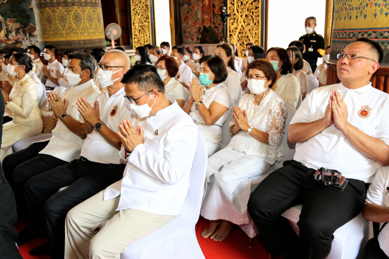 พิธีอธิษฐานจิตมวลสาร แผ่นจาร และแผ่นดวงชะตา 