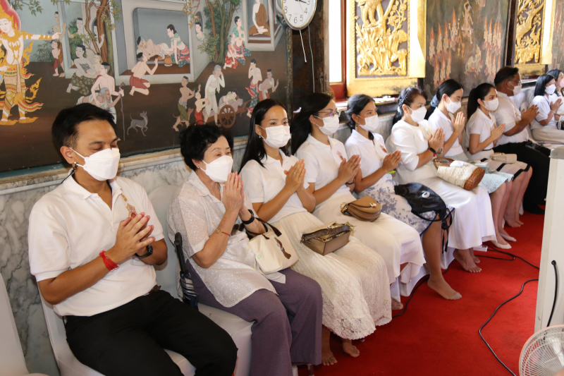 พิธีอธิษฐานจิตมวลสาร แผ่นจาร และแผ่นดวงชะตา 