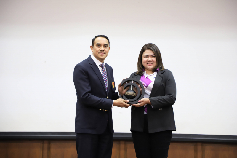 คณะนักศึกษาจากคณะเทคโนโลยีการจัดการ มหาวิทยาลัยเทคโนโลยีราชมงคลศรีวิชัย 