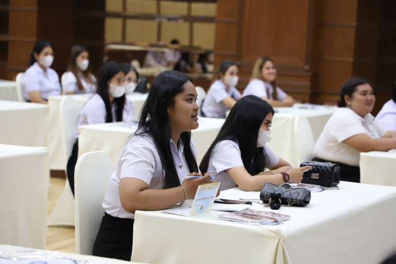 คณะนักศึกษาจากคณะเทคโนโลยีการจัดการ มหาวิทยาลัยเทคโนโลยีราชมงคลศรีวิชัย 