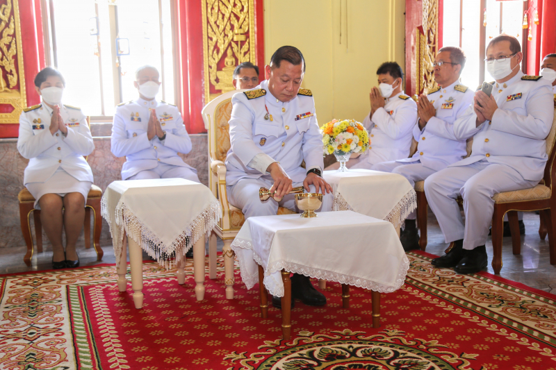 สำนักงานการตรวจเงินแผ่นดิน ถวายผ้าพระกฐินพระราชทาน ประจำปี 2565 ณ วัดพระนารายณ์มหาราช วรวิหาร จังหวัดนครราชสีมา