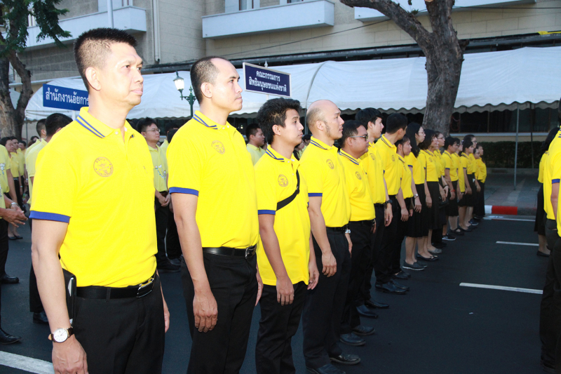 สตง.ร่วมเดินริ้วขบวนอัญเชิญพุ่มดอกไม้ถวายราชสดุดีถวายบังคม 5 ธันวาคม 2561