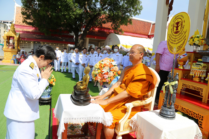 สำนักงานการตรวจเงินแผ่นดิน ถวายผ้าพระกฐินพระราชทาน ประจำปี 2565 ณ วัดพระนารายณ์มหาราช วรวิหาร จังหวัดนครราชสีมา