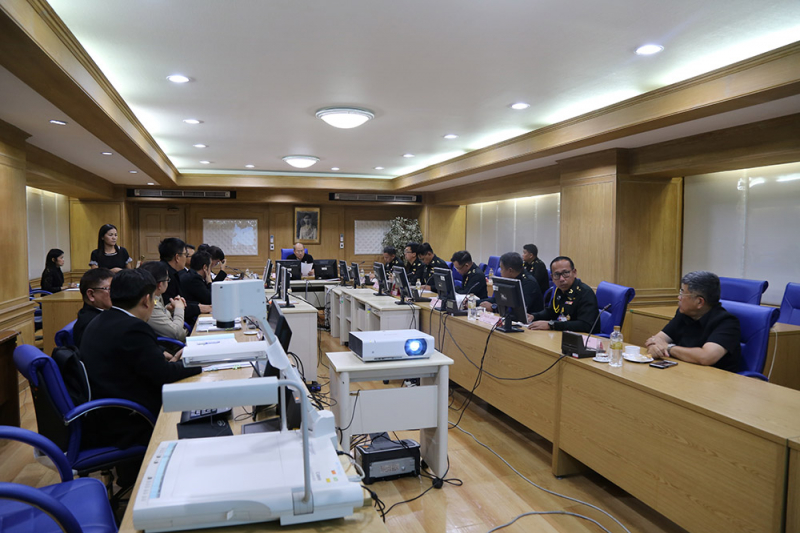 ประชุมการดำเนินโครงการฟื้นฟูบึงราชนก