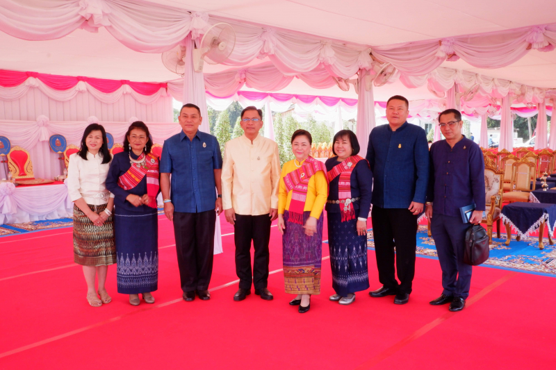 พิธีวางศิลาฤกษ์อาคารที่ทำการและอาคารชุดพักอาศัย สำนักตรวจเงินแผ่นดินจังหวัดสกลนคร 