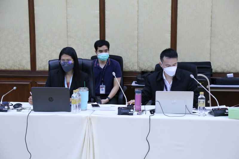 การประชุมผู้ตรวจเงินแผ่นดิน ครั้งที่ 3/2564 ผ่านระบบออนไลน์ ณ ห้องดำริอิศรานุวรรต สำนักงานการตรวจเงินแผ่นดิน