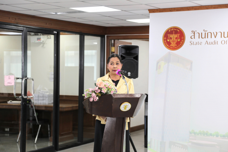 พิธีส่งมอบของบริจาคภายใต้โครงการ “ส่งต่อทรัพยากร เพื่อโลกที่ยั่งยืน” เนื่องในโอกาสครบรอบ 108  ปี แห่งการสถาปนาสำนักงานการตรวจเงิ