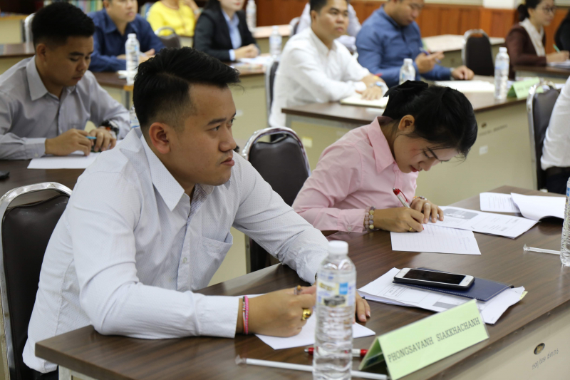 โครงการฝึกอบรมเชิงปฏิบัติการ เรื่อง “การตรวจสอบการจัดซื้อจัดจ้างการก่อสร้างถนน” (Training on Procurement Audit Focus on Building