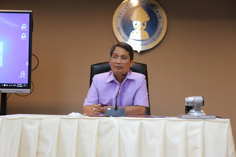 พิธีเปิดโครงการฝึกอบรมเชิงปฏิบัติการ หลักสูตร “การเจาะและพัฒนาบ่อน้ำบาดาล” และศึกษาดูงาน ณ พื้นที่ขุดเจาะน้ำบาดาล จังหวัดกาญจนบุ