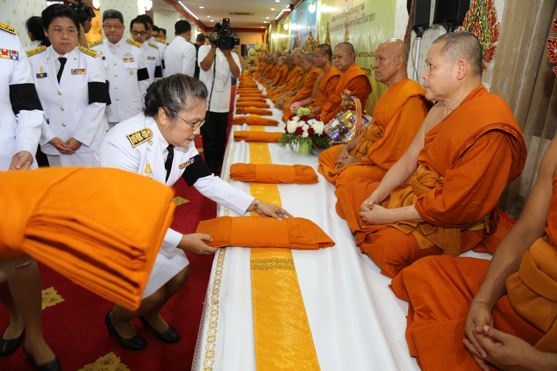 ทำบุญอุทิศอตีดเจ้าอาวาสและบุพการีวัดยานนาวา