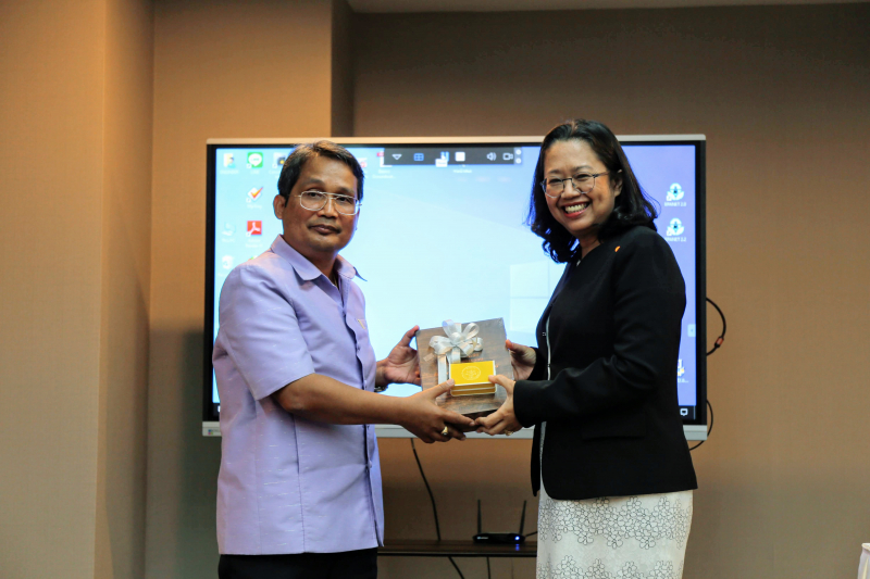 พิธีเปิดโครงการฝึกอบรมเชิงปฏิบัติการ หลักสูตร “การเจาะและพัฒนาบ่อน้ำบาดาล” และศึกษาดูงาน ณ พื้นที่ขุดเจาะน้ำบาดาล จังหวัดกาญจนบุ