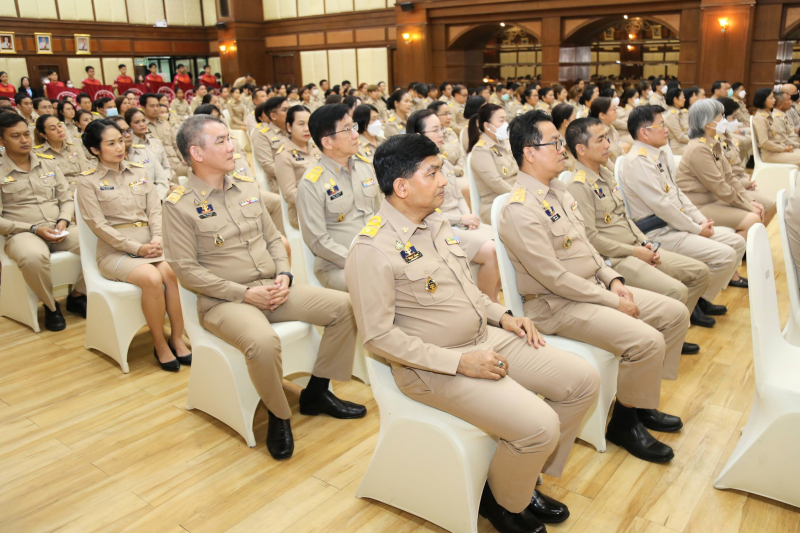 พิธีแสดงกตเวทิตาจิตในโอกาสครบวาระดำรงตำแหน่งกรรมการตรวจเงินแผ่นดิน  