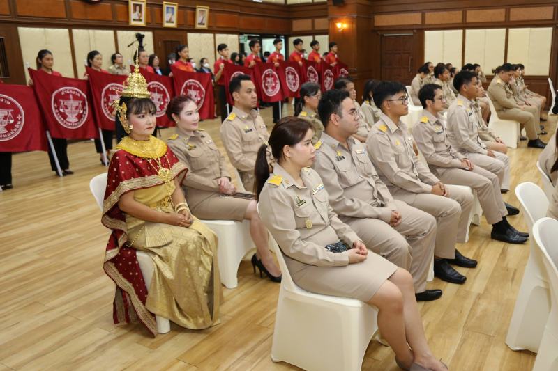 พิธีแสดงกตเวทิตาจิตในโอกาสครบวาระดำรงตำแหน่งกรรมการตรวจเงินแผ่นดิน  