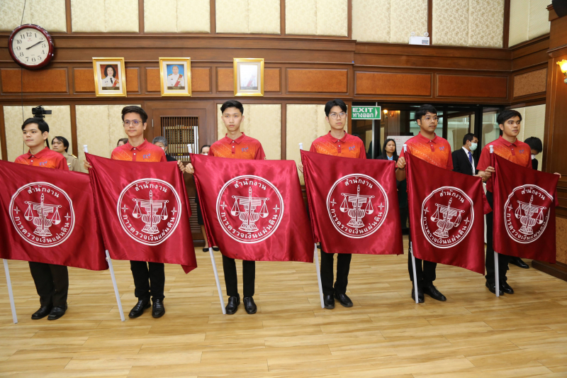 พิธีแสดงกตเวทิตาจิตในโอกาสครบวาระดำรงตำแหน่งกรรมการตรวจเงินแผ่นดิน  