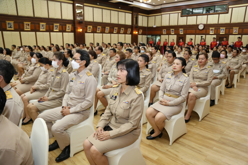พิธีแสดงกตเวทิตาจิตในโอกาสครบวาระดำรงตำแหน่งกรรมการตรวจเงินแผ่นดิน  