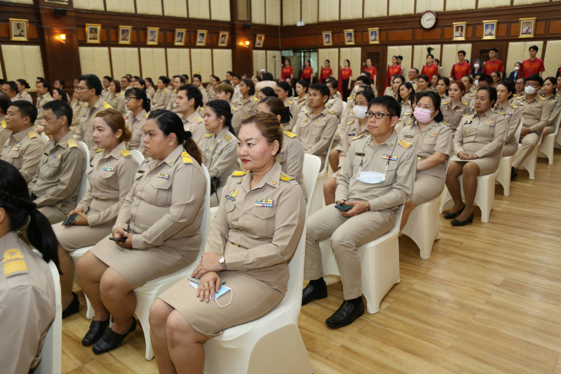 พิธีแสดงกตเวทิตาจิตในโอกาสครบวาระดำรงตำแหน่งกรรมการตรวจเงินแผ่นดิน  