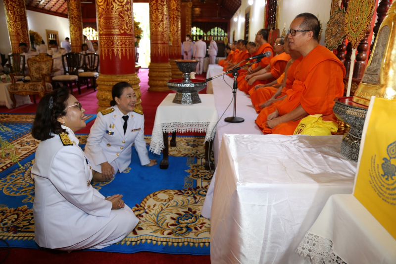 สำนักงานการตรวจเงินแผ่นดิน ถวายผ้าพระกฐินพระราชทาน ประจำปี 2563 ณ วัดพระแก้ว พระอารามหลวง ตำบลเวียง อำเภอเมืองเชียงราย จังหวัดเช