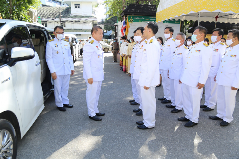 สำนักงานการตรวจเงินแผ่นดิน ถวายผ้าพระกฐินพระราชทาน ประจำปี 2563 ณ วัดพระแก้ว พระอารามหลวง ตำบลเวียง อำเภอเมืองเชียงราย จังหวัดเช