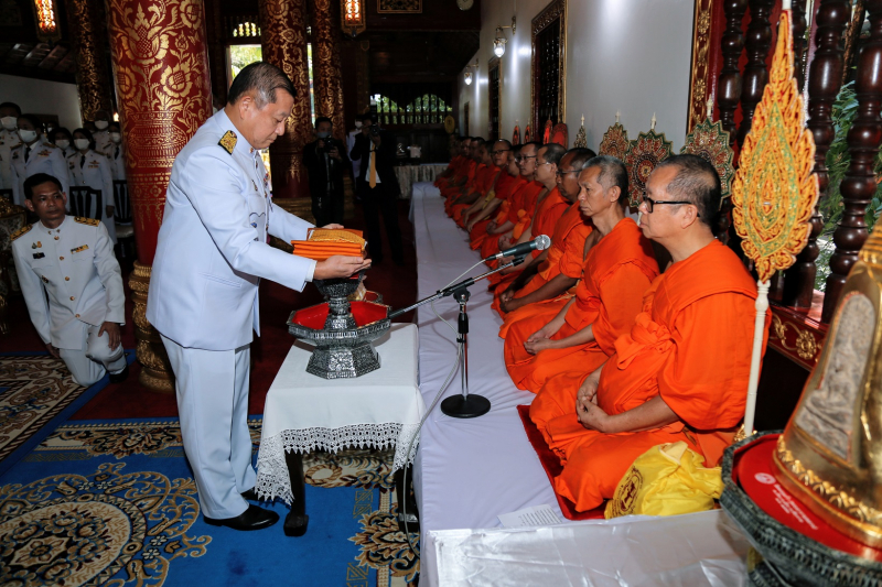 สำนักงานการตรวจเงินแผ่นดิน ถวายผ้าพระกฐินพระราชทาน ประจำปี 2563 ณ วัดพระแก้ว พระอารามหลวง ตำบลเวียง อำเภอเมืองเชียงราย จังหวัดเช