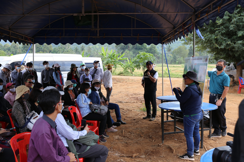 พิธีเปิดโครงการฝึกอบรมเชิงปฏิบัติการ หลักสูตร “การเจาะและพัฒนาบ่อน้ำบาดาล” และศึกษาดูงาน ณ พื้นที่ขุดเจาะน้ำบาดาล จังหวัดกาญจนบุ