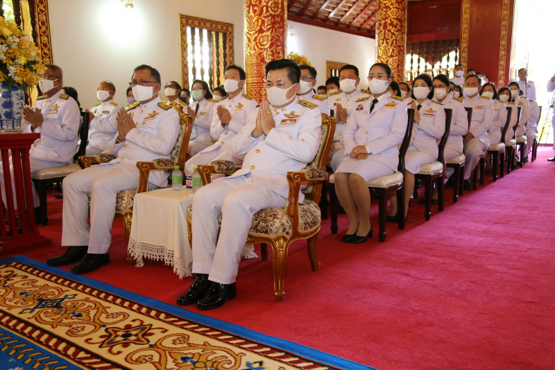 สำนักงานการตรวจเงินแผ่นดิน ถวายผ้าพระกฐินพระราชทาน ประจำปี 2563 ณ วัดพระแก้ว พระอารามหลวง ตำบลเวียง อำเภอเมืองเชียงราย จังหวัดเช