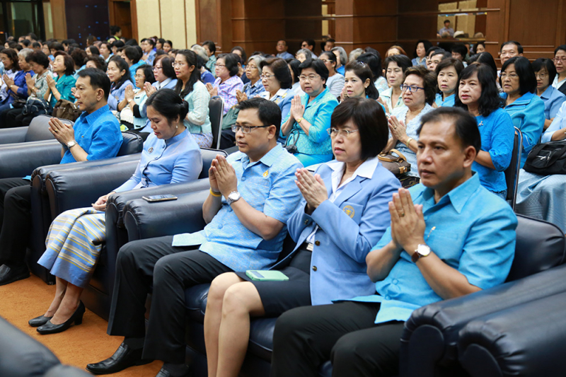 พิธีบำเพ็ญกุศล เนื่องในโอกาสวันครบรอบวันสถาปนา สตง.ครบ 101 