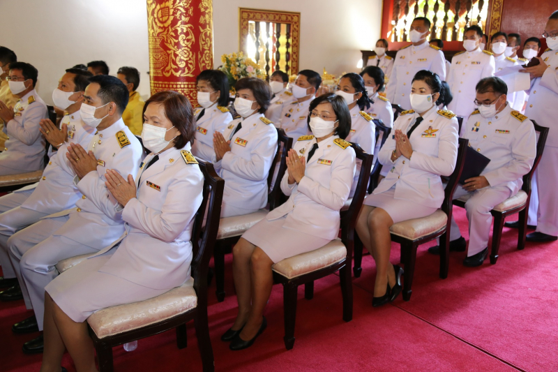 สำนักงานการตรวจเงินแผ่นดิน ถวายผ้าพระกฐินพระราชทาน ประจำปี 2563 ณ วัดพระแก้ว พระอารามหลวง ตำบลเวียง อำเภอเมืองเชียงราย จังหวัดเช