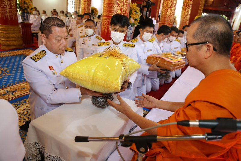 สำนักงานการตรวจเงินแผ่นดิน ถวายผ้าพระกฐินพระราชทาน ประจำปี 2563 ณ วัดพระแก้ว พระอารามหลวง ตำบลเวียง อำเภอเมืองเชียงราย จังหวัดเช