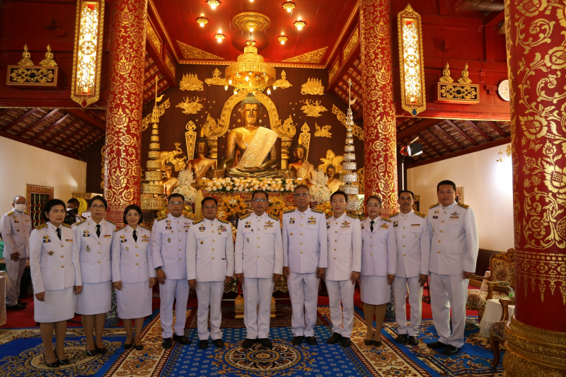 สำนักงานการตรวจเงินแผ่นดิน ถวายผ้าพระกฐินพระราชทาน ประจำปี 2563 ณ วัดพระแก้ว พระอารามหลวง ตำบลเวียง อำเภอเมืองเชียงราย จังหวัดเช